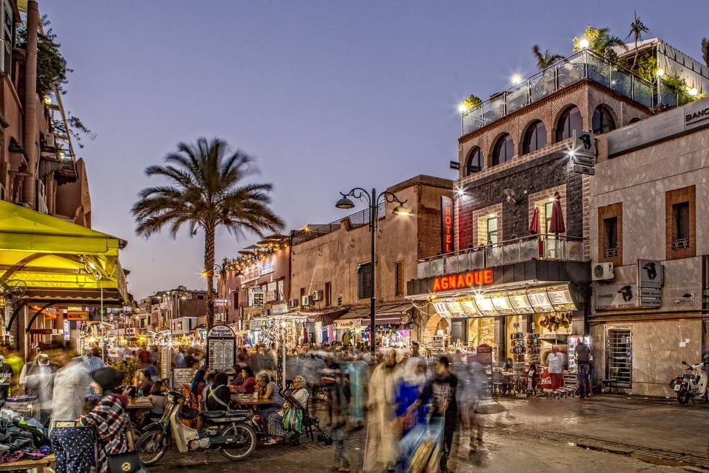 Hotel Agnaoue Marrakesch Exterior foto